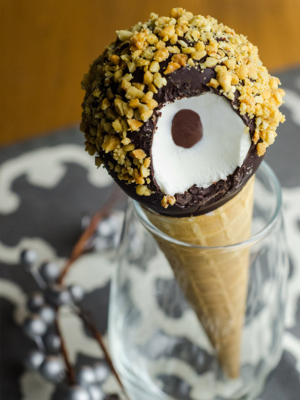 Kopečková zmrzlina s čokoládovou polevou PreGel